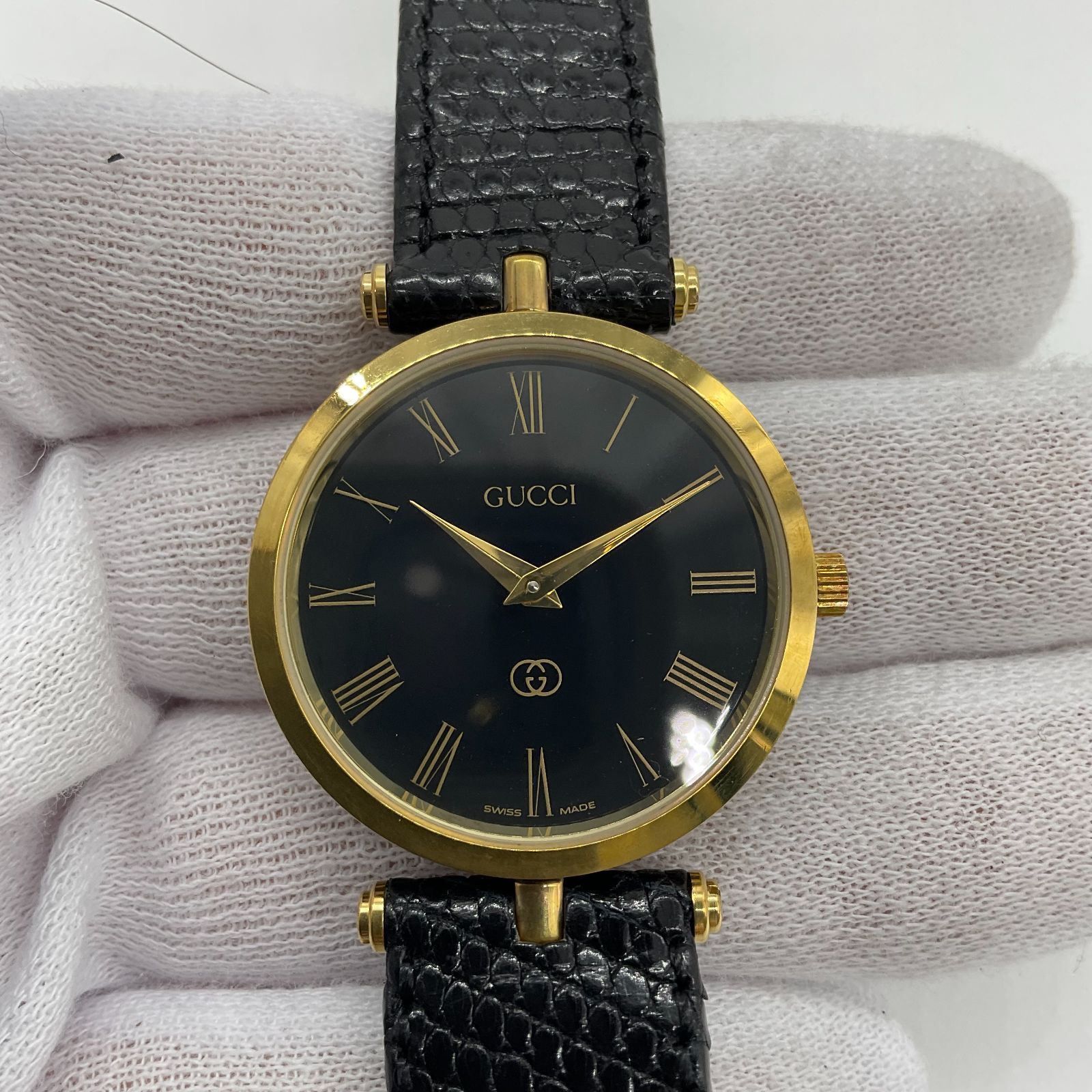 グッチ アナログ時計 ※不動品【B24061820】＃4