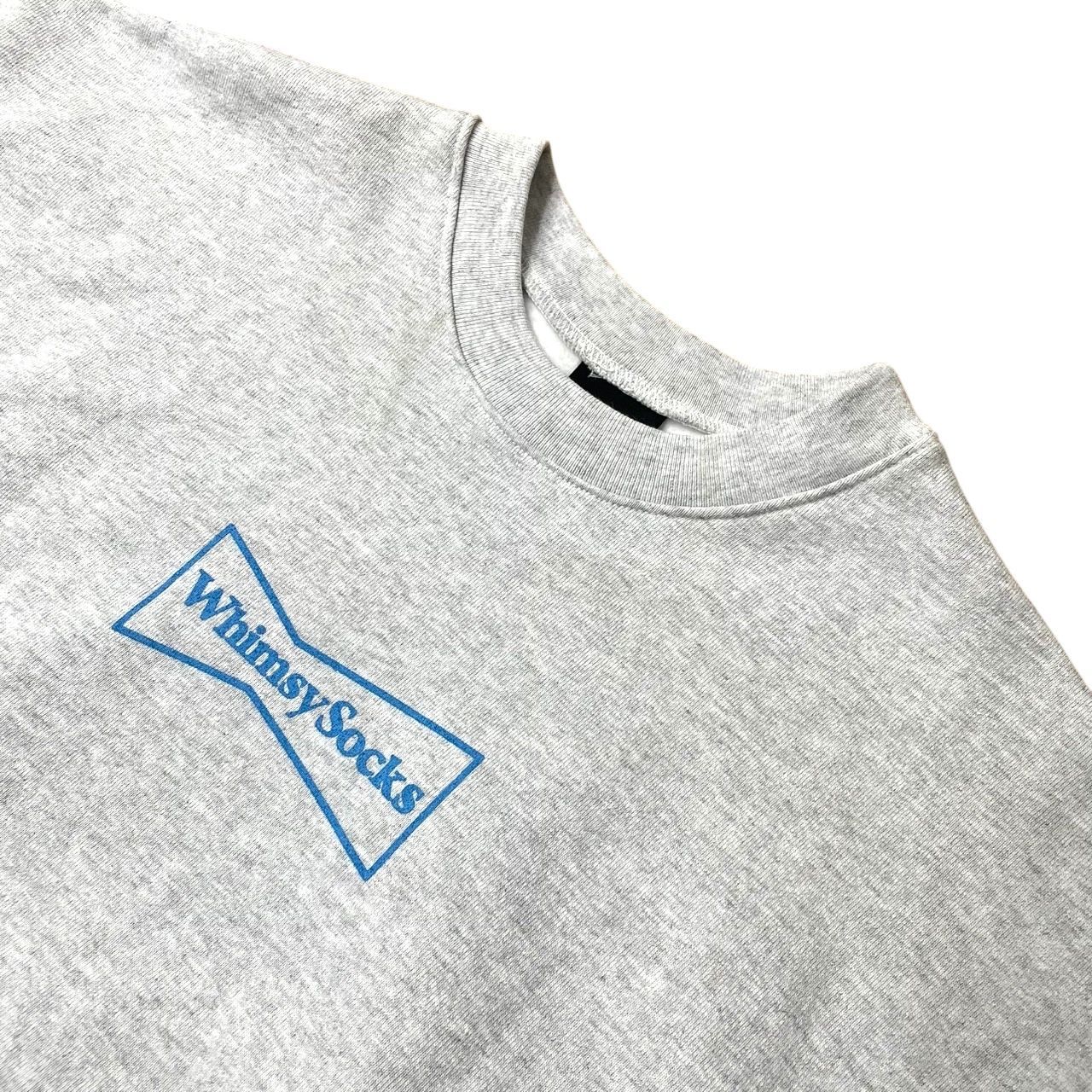 WASTED YOUTH】× WHIMSY SOCKS LOGO PRINT SWEAT SHIRT ウエステッド