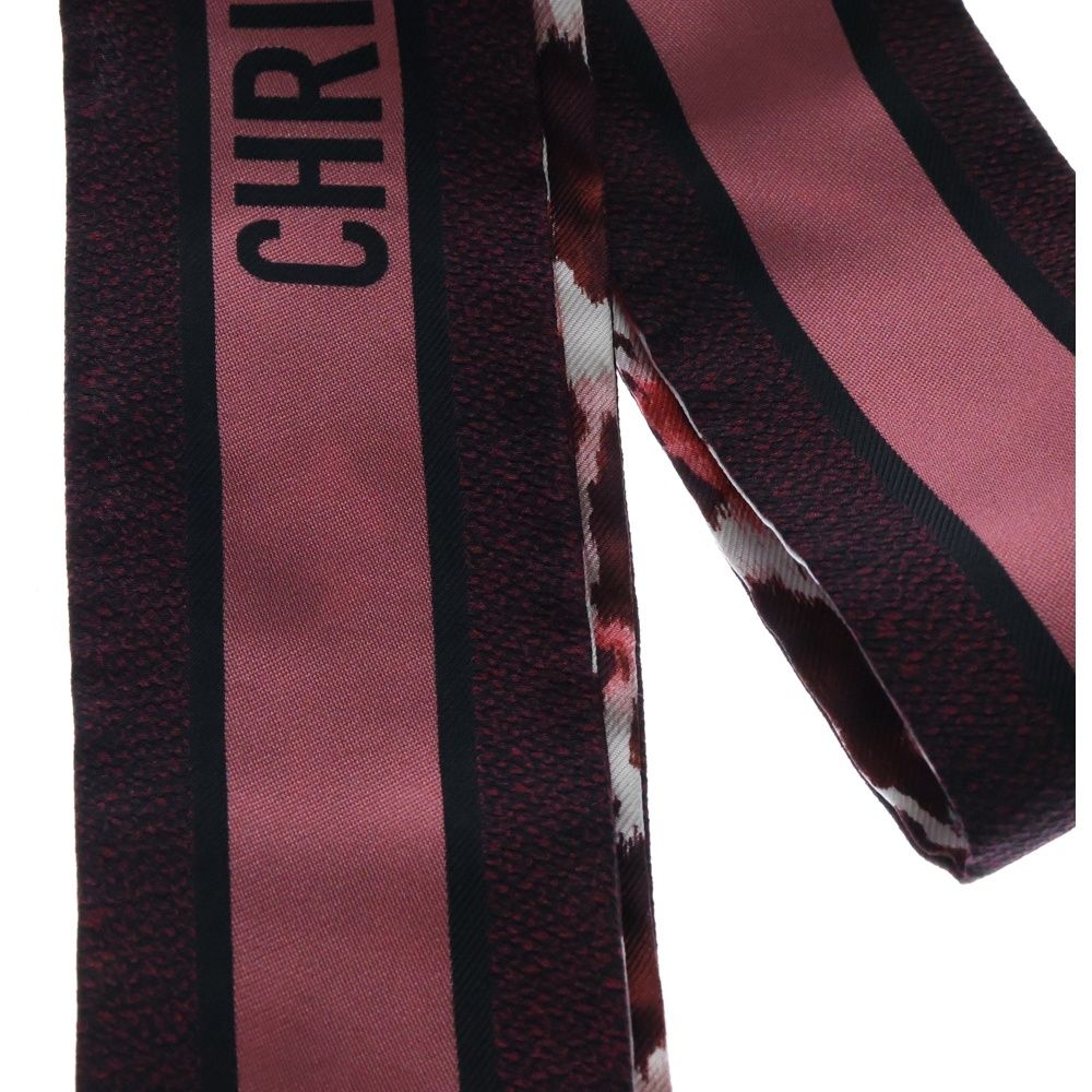 美品Christian Dior クリスチャンディオール シルク オパード柄 美品Christian Dior クリスチャンディオール シルク オパード柄