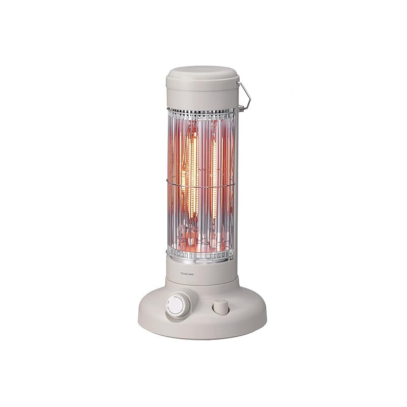 コイズミ カーボンヒーター 300W~600W オフタイマー付き ベージュ KKH-0651|C 1