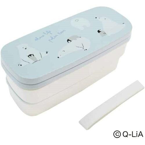 3営業日で発送 polar bear ランチボックス二段 127687 入数 30