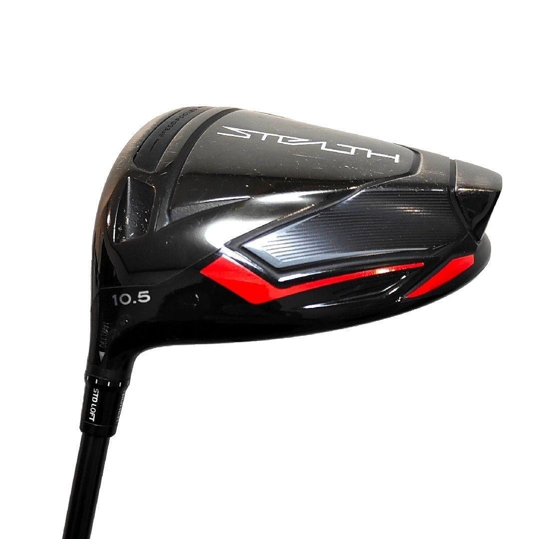良品 レフティ ステルス STEALTH ドライバー カーボンSR カバー付 ②