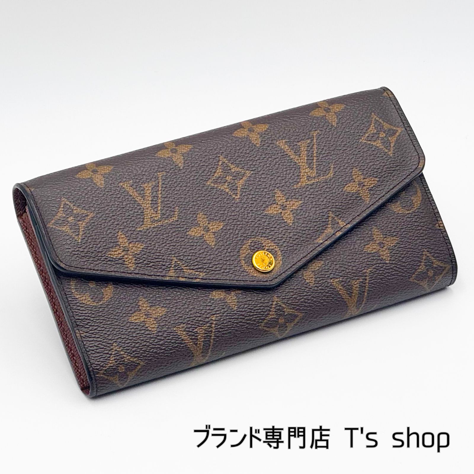 ルイヴィトン LOUIS VUITTON モノグラム ポルトフォイユ サラ 長