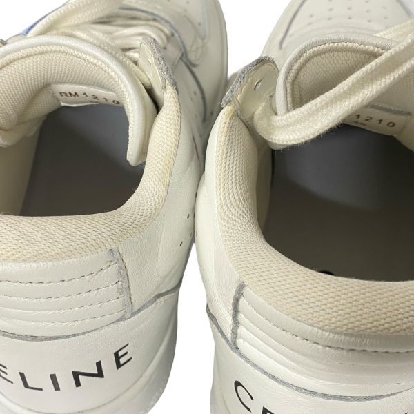 ○ 美品 セリーヌ CELINE CT-02 ミッドスニーカー TRAINER レース