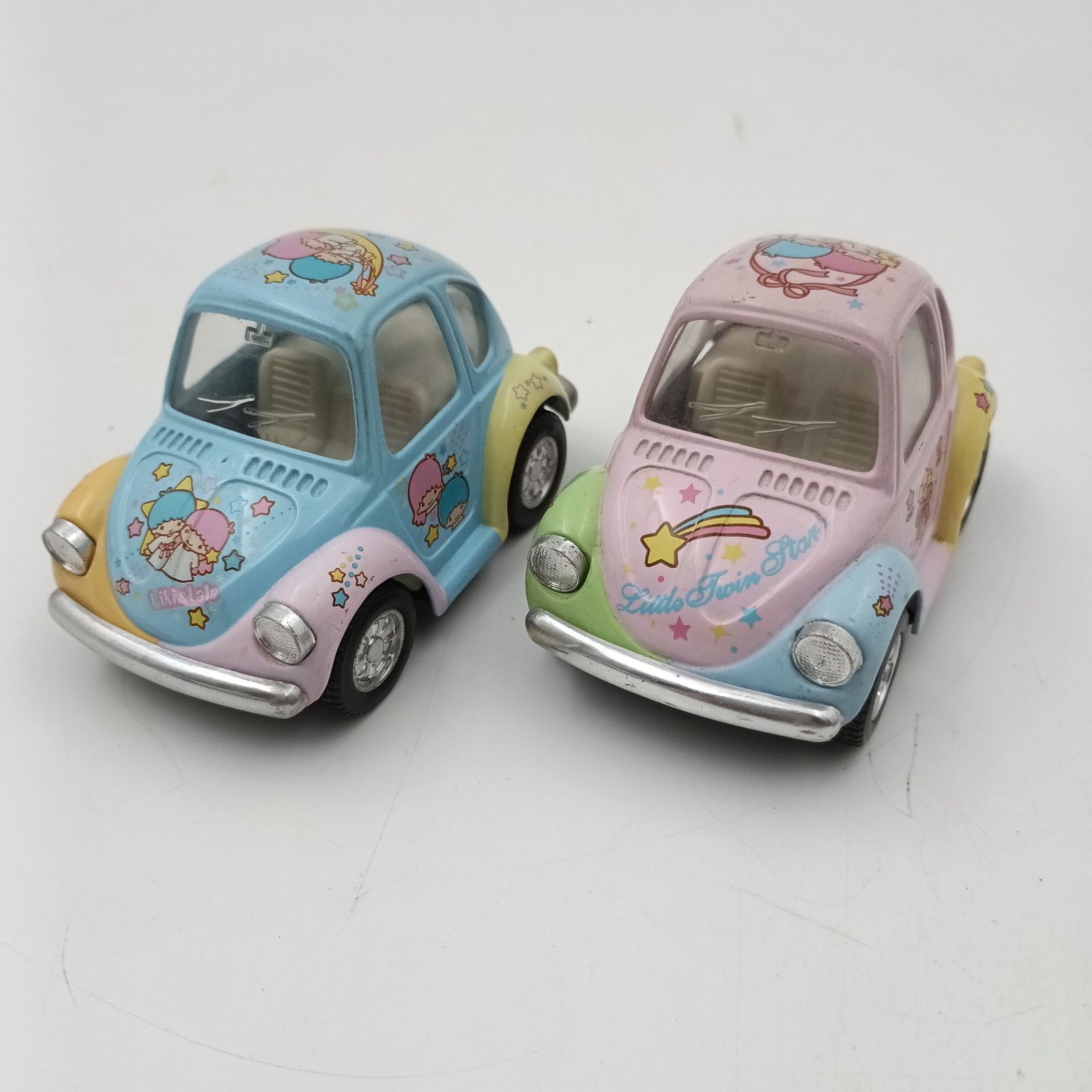 ハローキティ　キキララ ミニカー 2個セット　2003年　ピンク　ブルー 楽天市場】ハローキティ 90s カラフルソーダキーホルダー