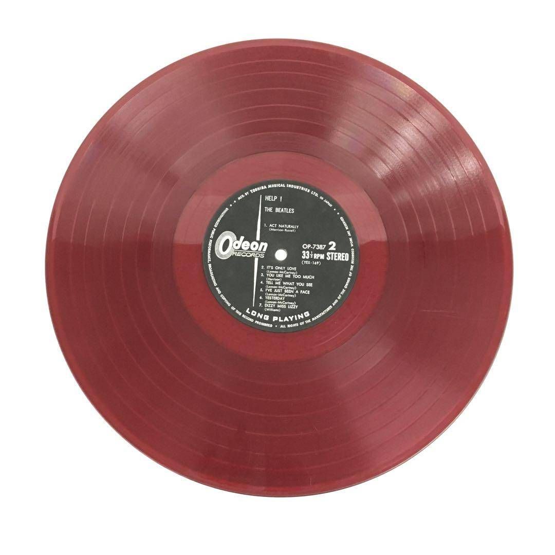 赤盤『HELP! THE BEATLES』ビートルズ レコード