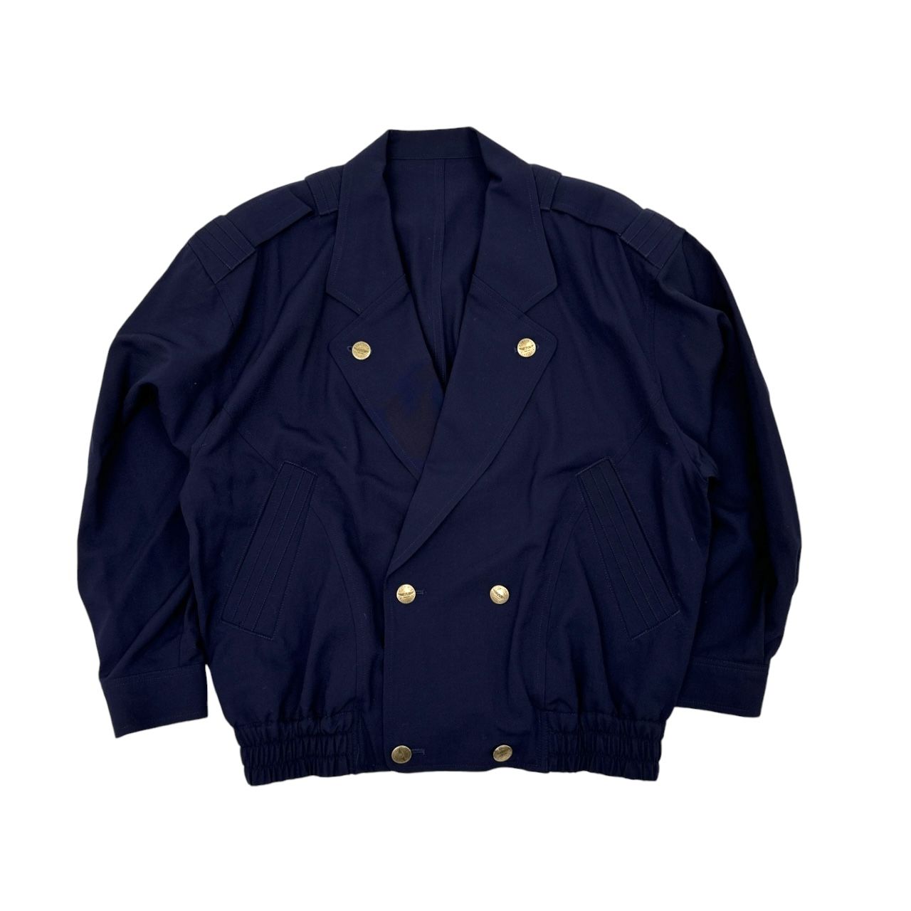 VIntage 90s 4点セット 金ボタン ダブルジャケット セットアップ PIA SPORTS ピアスポーツ 金ボタン セットアップ ダブルジャケット