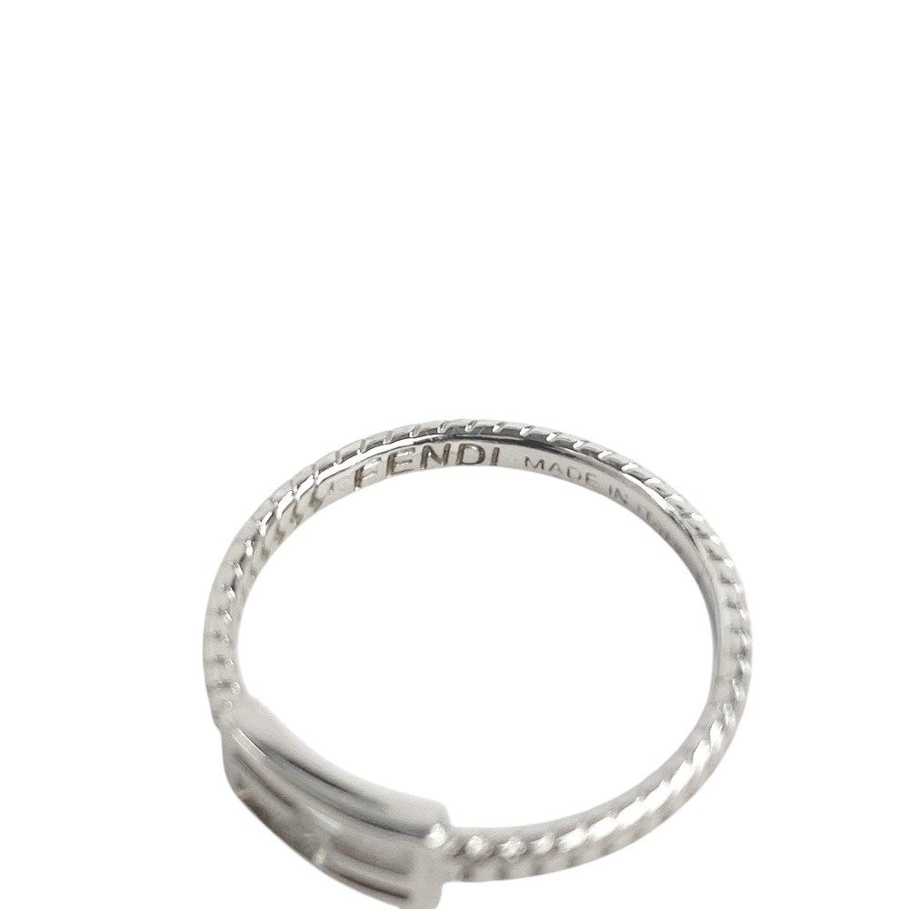 □美品□ フェンディ バゲット リング 指輪 アクセサリー #L シルバー ■美品■フェンディリング 指輪 アクセサリー #L シルバー SS 1A522