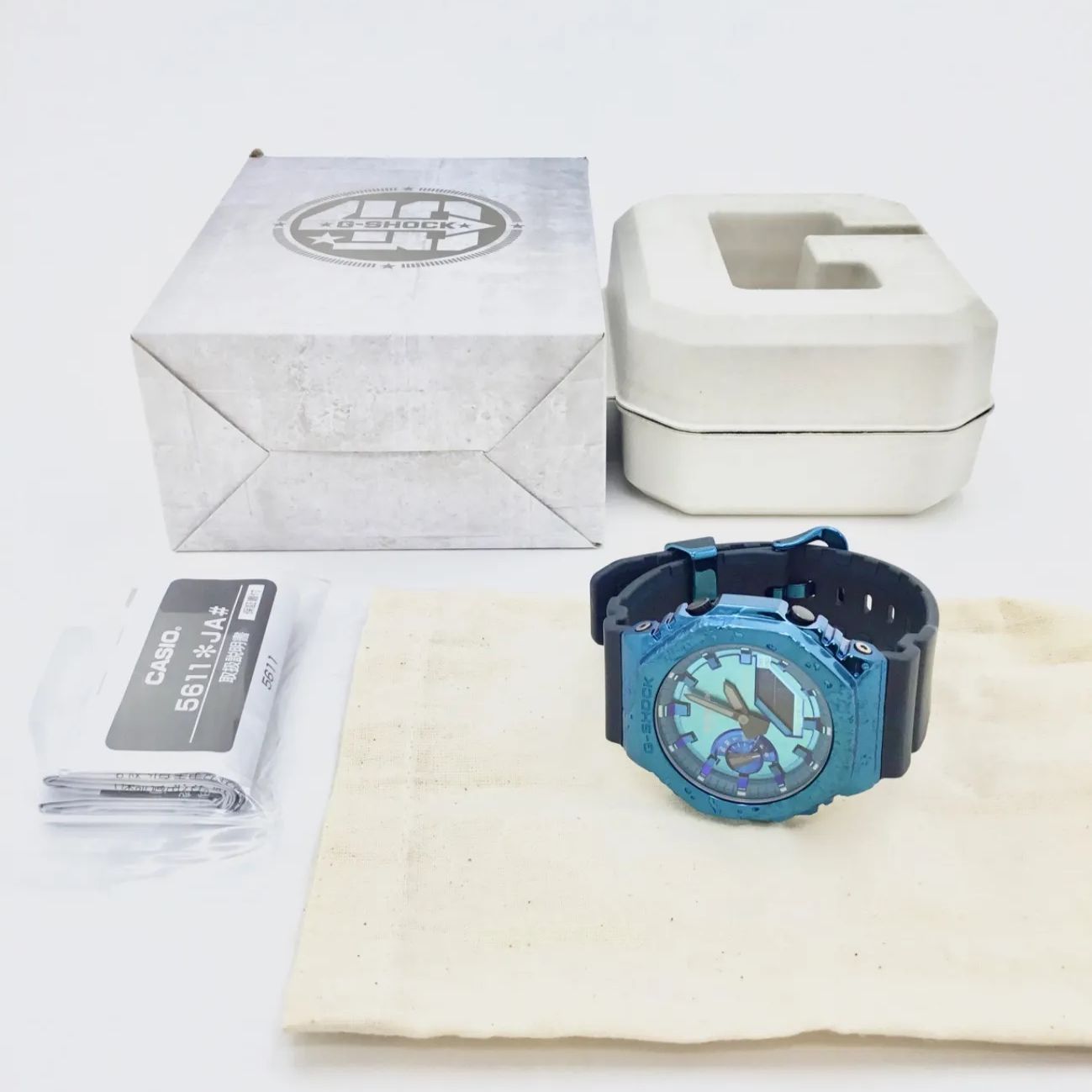 中古 美品】G-SHOCK Gショック 限定 GM-2140GEM-2AJR 40th