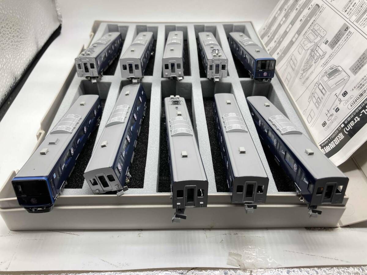 GM 50689 西武20000系 (20105編成・L-train) 10両 グリーンマックス 50689 西武20000系(20105編成・L-train) 10両