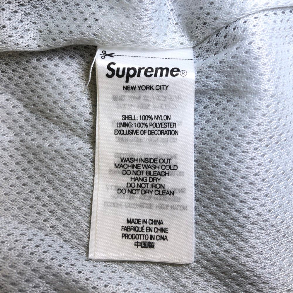 07w2269☆ supreme シュプリーム spellout Embroidered track