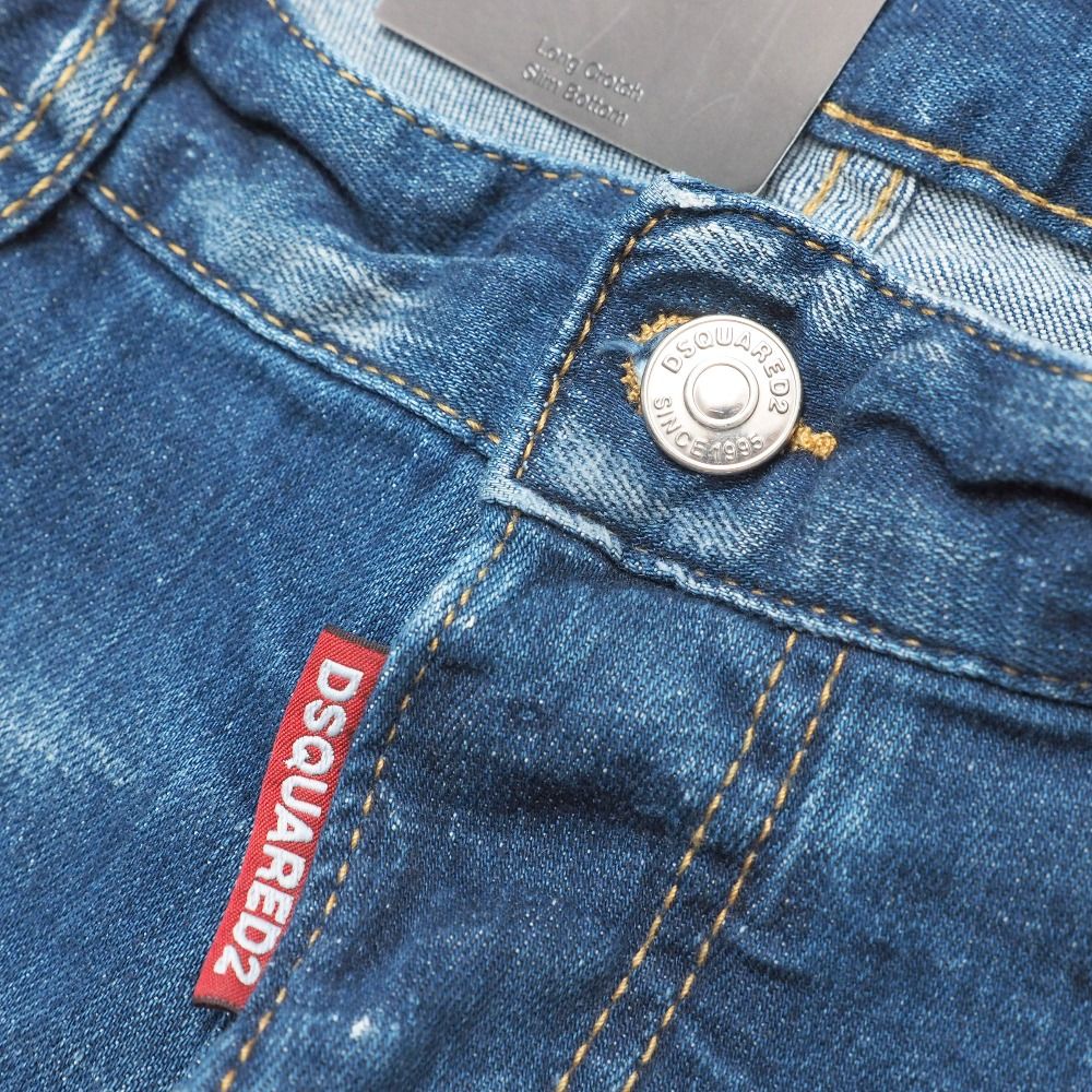 DSQUARED2 デニムパンツ サイズ54 □未使用品□DSQUARED2 ディースクエアード CITY BIKER JEAN
