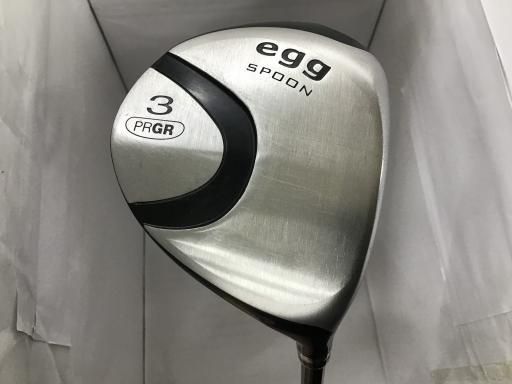 格安，セール 【中古】 プロギア egg PX-03D SPOON 3W(15°) フェアウェイウッド FW eggオリジナルカーボン (フレックスS) メンズ 男性用 右利き 右用 Cランク ゴルフクラブ フェアウェイウッド