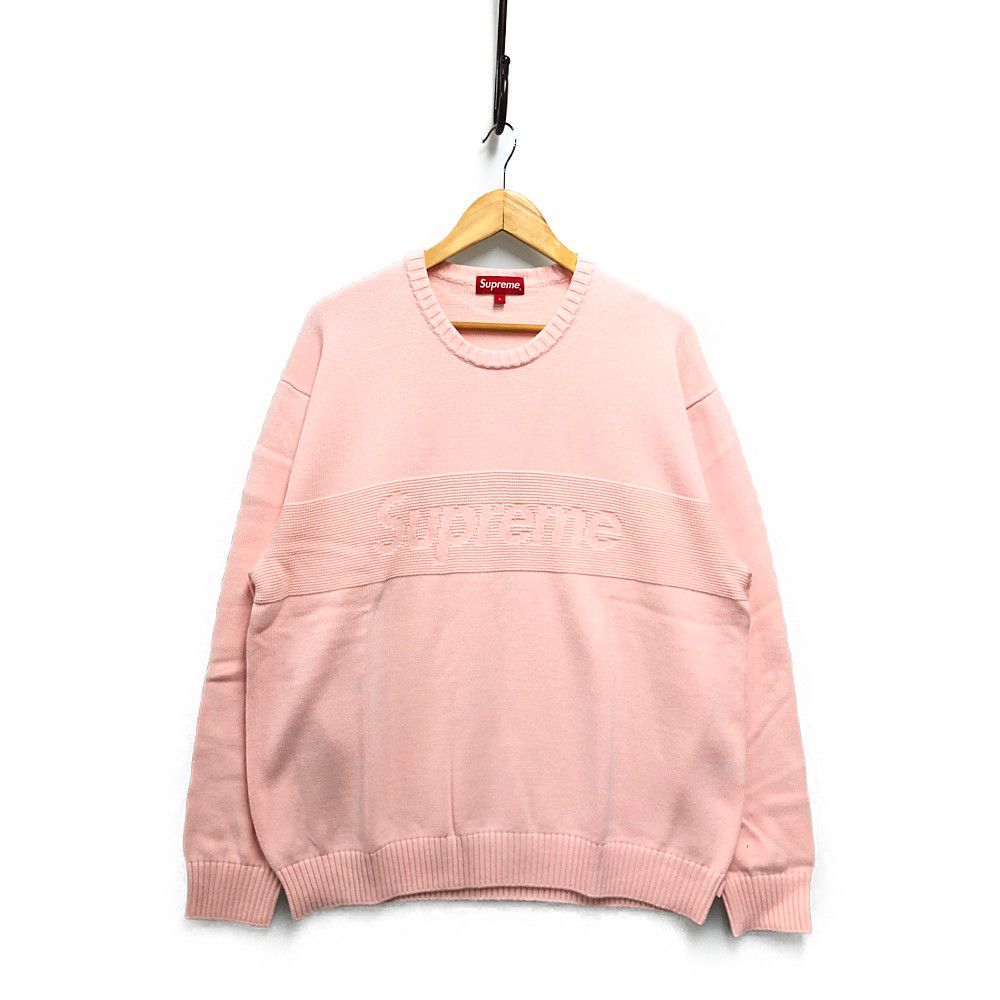 Supreme シュプリーム Tonal Paneled Sweater L