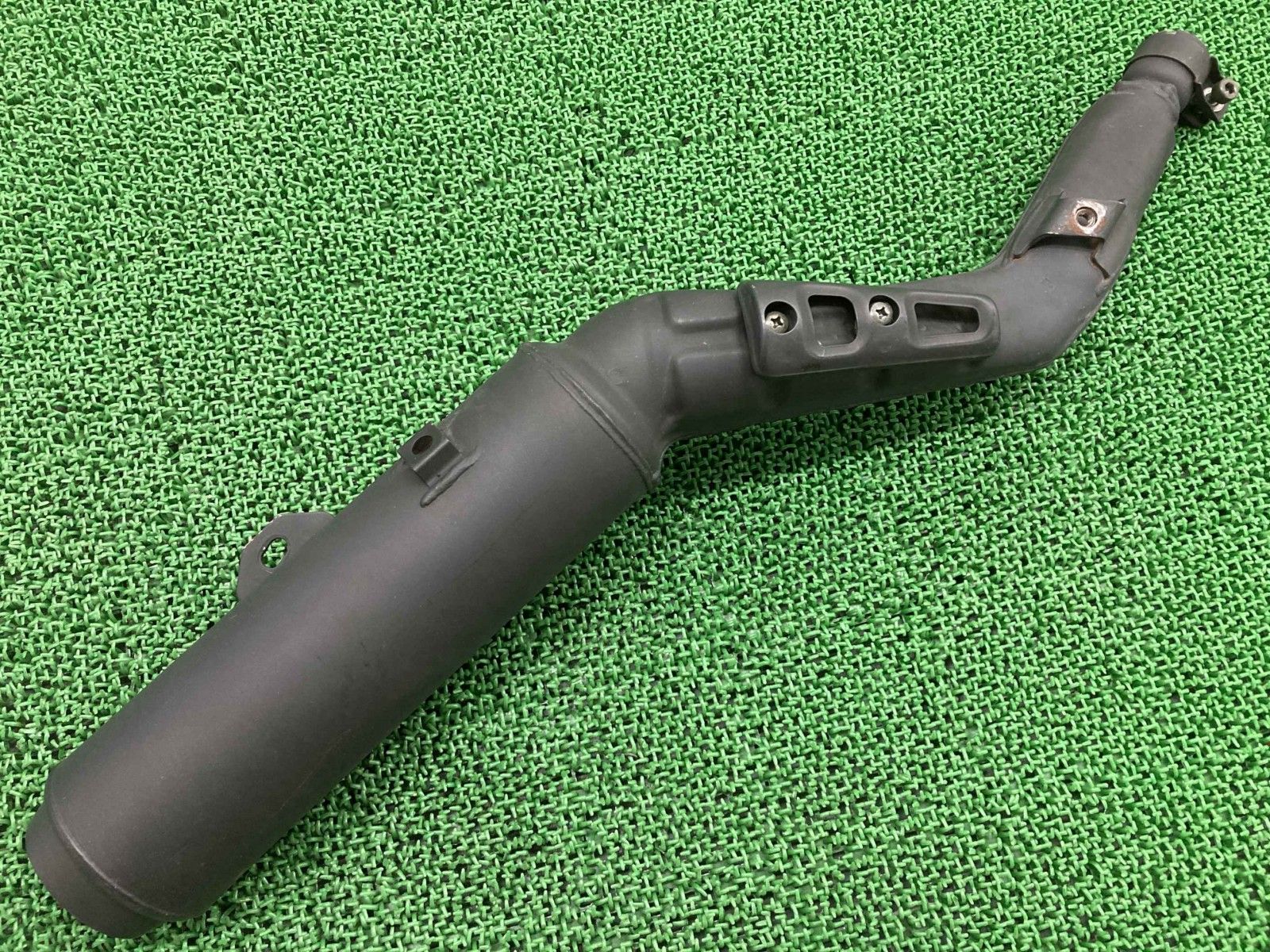 TW200 サイレンサーマフラー 5LB ヤマハ 純正 バイク 部品 2JL DG07J コケキズ無し 品薄 品 車検 Genuine Jl