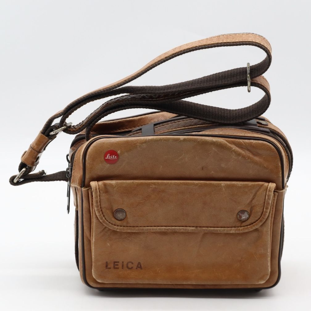 LEICA ライカ レザー ショルダーバッグ バッグ - メルカリ