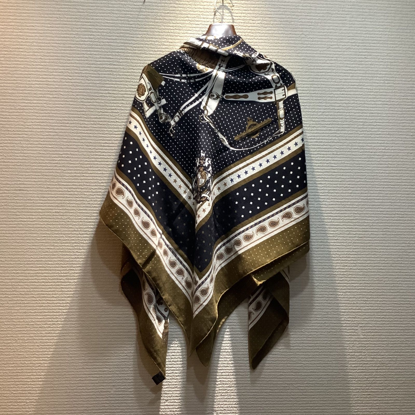 本物 エルメスHermesの大人気カシミヤシルク140 カシシル
