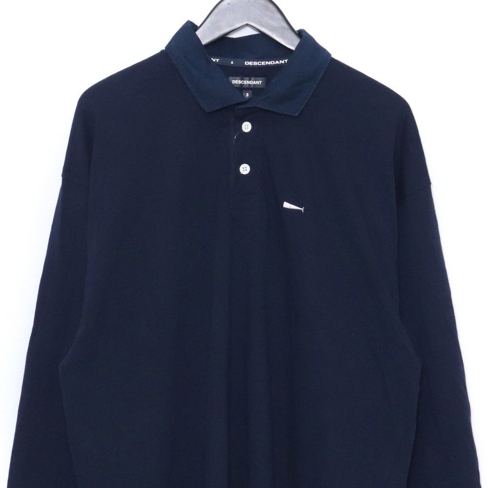 DESCENDANT CACHALOT POLO LS サイズ3 ネイビー - メルカリ