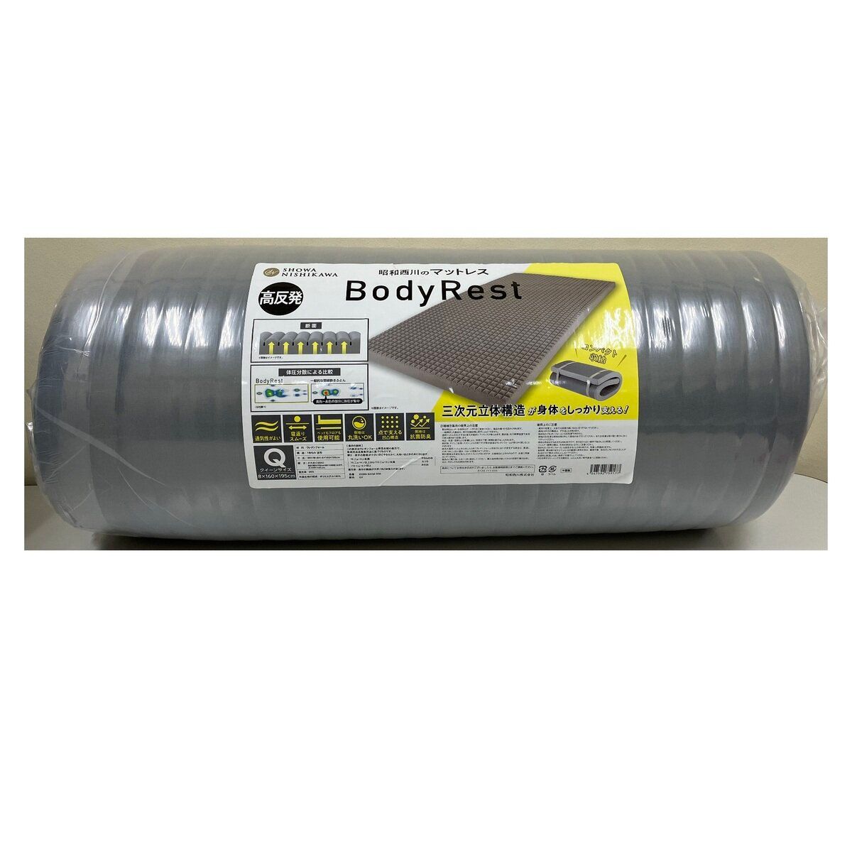 未使用　昭和西川　BodyRest　高反発　マットレス　シングル 昭和西川 高反発マットレス」の人気商品一覧 | 安い商品を通販