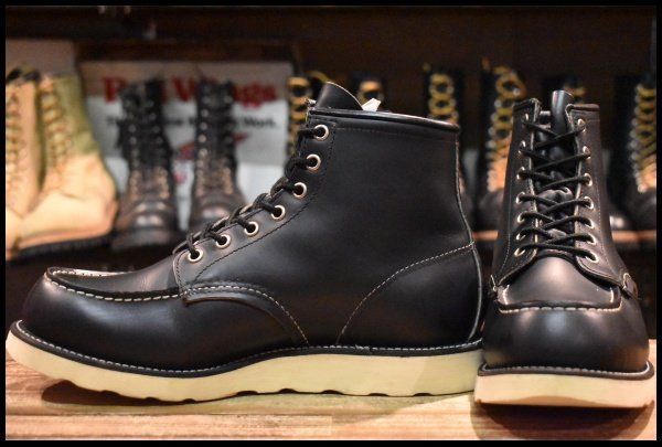 【良品•90’s•9E】レッドウィング8179 ブラッククローム レッドウィング8179（8130）、ブラック・クロームのお手入れ解説