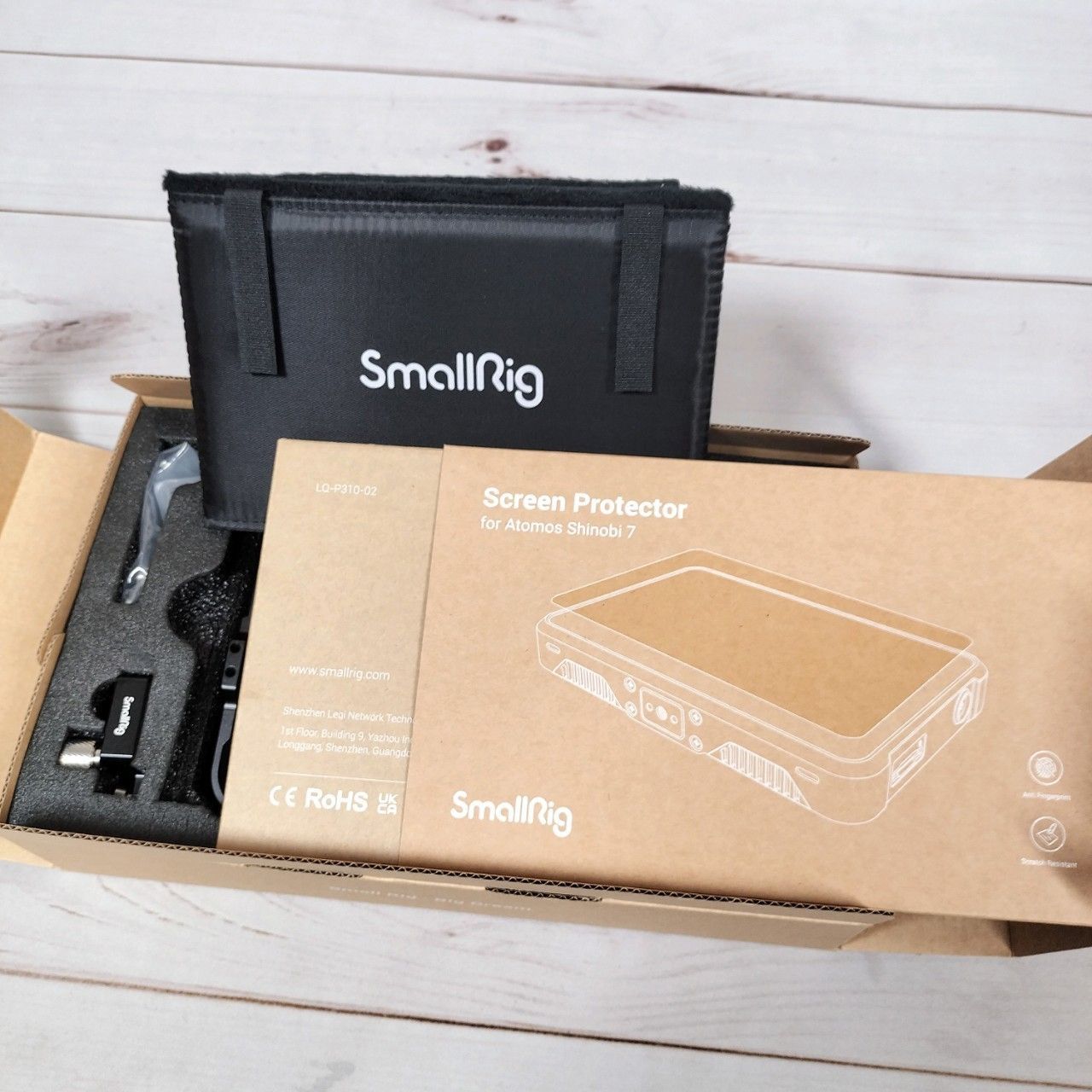 SMALLRIG Atomos Shinobi 7用モニターケージ