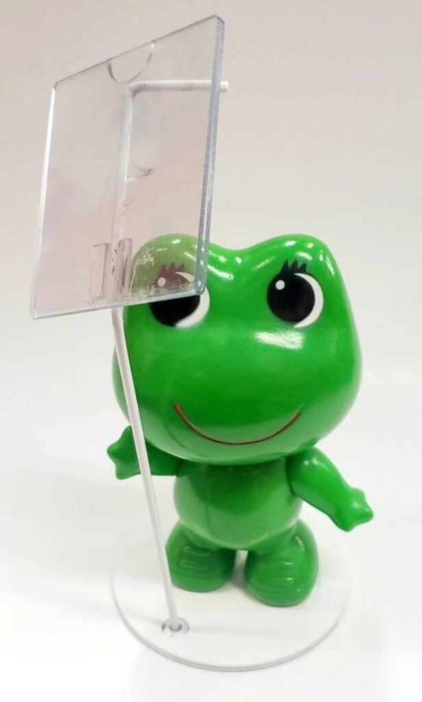 興和 ケロちゃん 白台座 プラ製POP付き人形 140mm