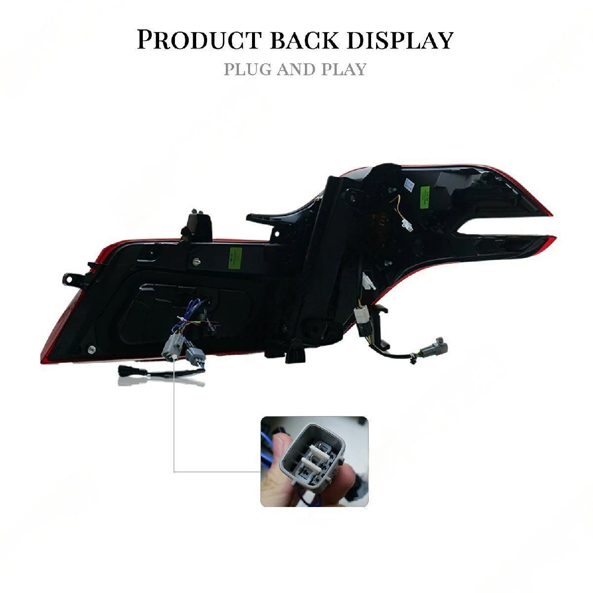 トヨタ ヴェルファイア アルファード AH30 Alphard 2015～ 式用 テールランプアセンブリ HCMOTIONZ FFCRYSTALESIA_COM