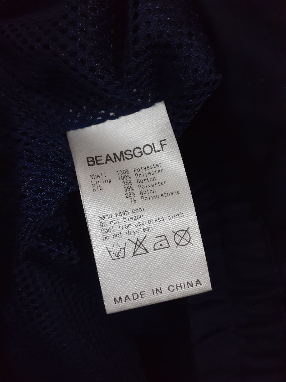 BEAMS GOLF ビームスゴルフ スニード ネイビー M