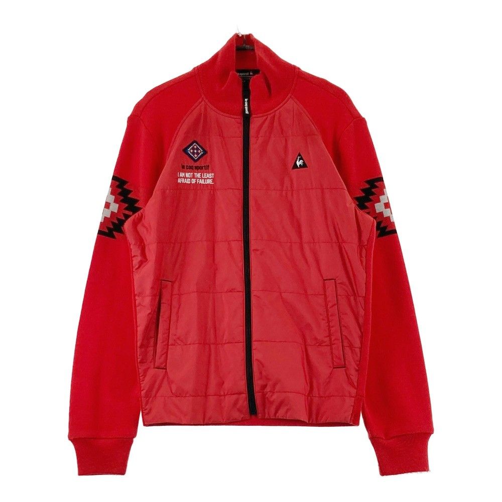 【美品】ルコック　ゴルフ　ニット切替　中綿ジップジャケット　L 楽天市場】LE COQ GOLF ルコックゴルフ ニット切替 中綿