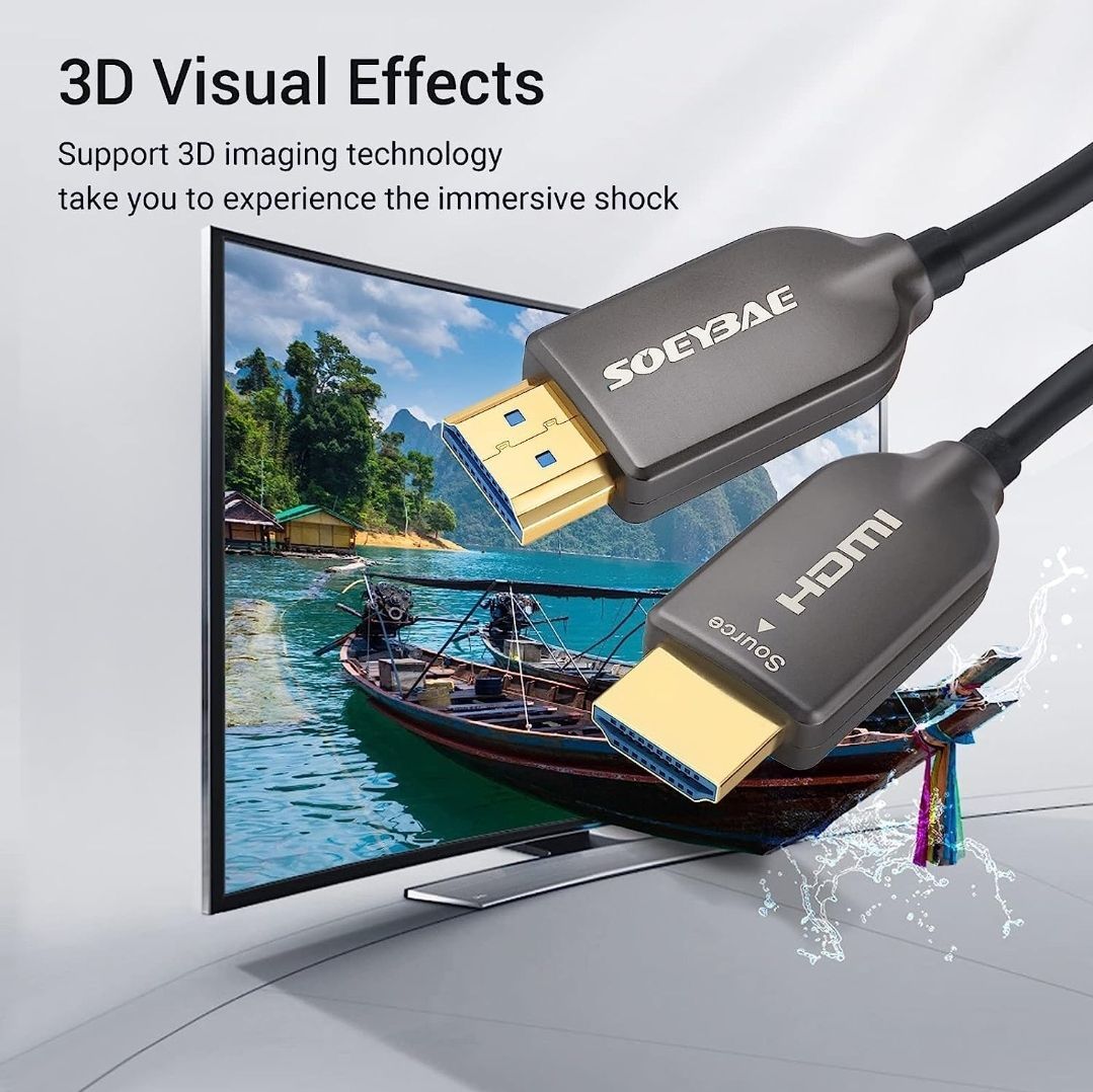 USB C to HDMI ケーブル 10m, SOEYBAE USB3.1 Type C To HDMI