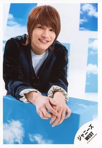 中古】生写真(ジャニーズ) ジャニーズWEST/中間淳太/上半身・衣装黒