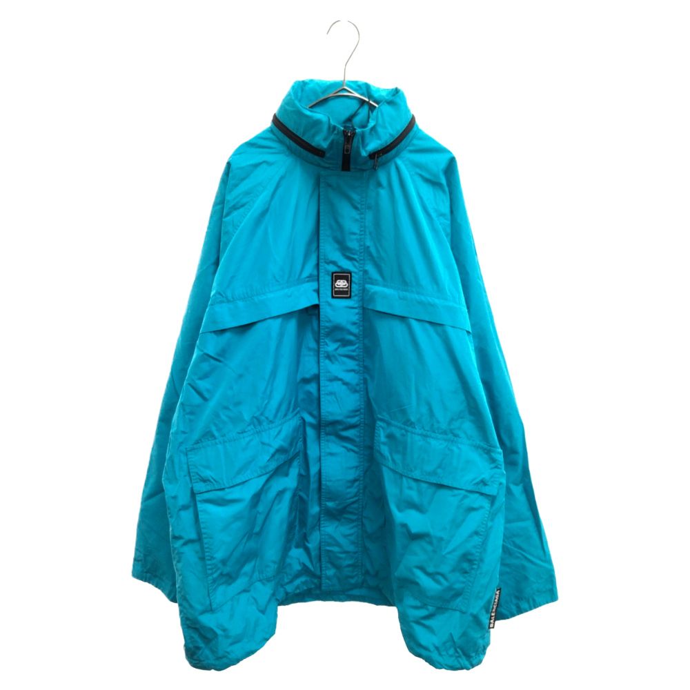 【希少】BALENCIAGA バレンシアガ ビッグ ロゴ ナイロン　ジャケット 中古・古着通販】BALENCIAGA (バレンシアガ) バックロゴプリント