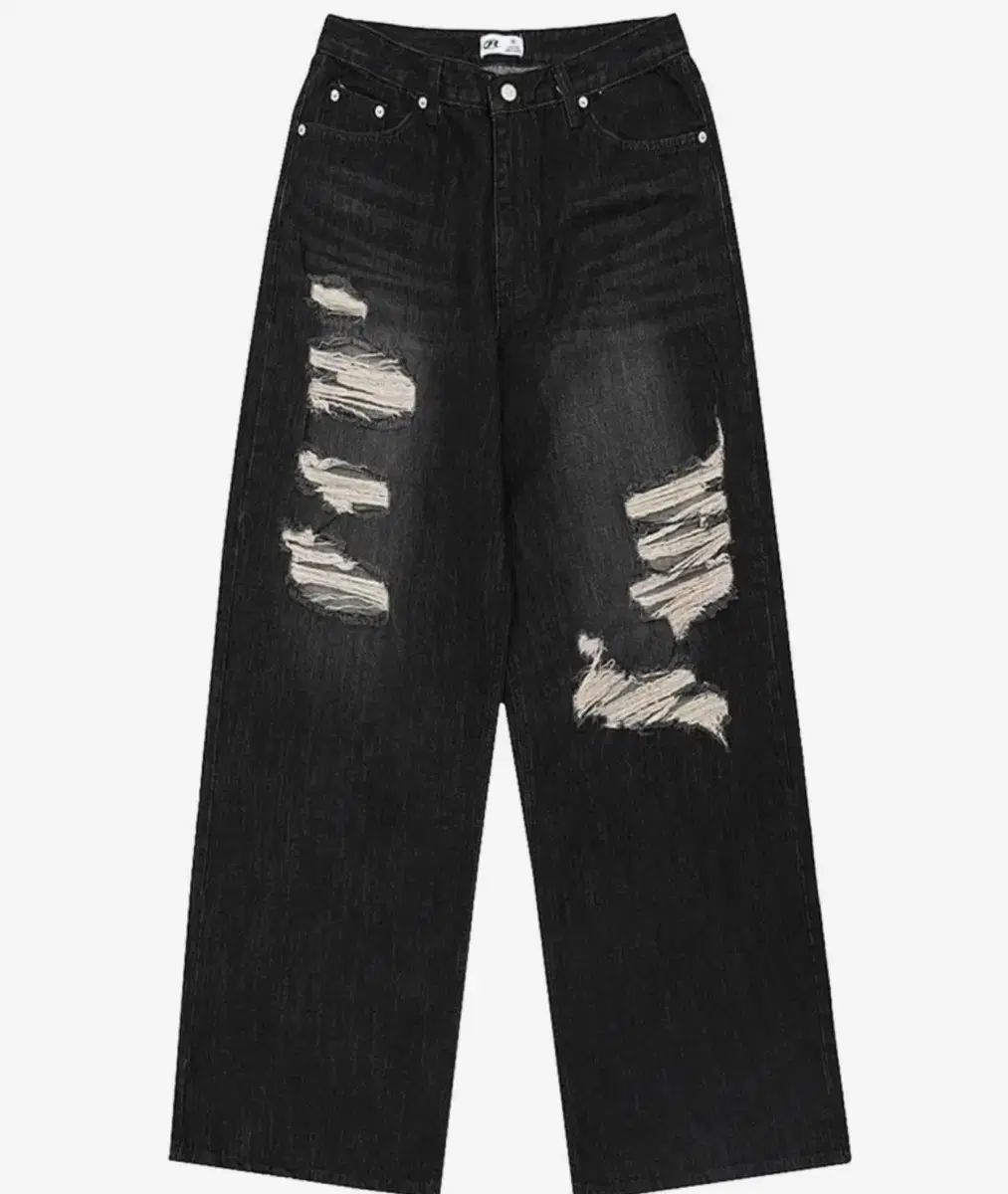 ロックケーキ ダメージ パンツ s 丈数直し