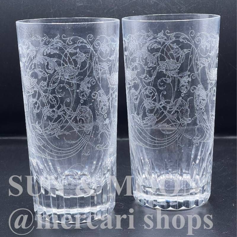 Baccarat◆ バカラ パルメ ハイボールグラス タンブラー 2脚 TD2510-2