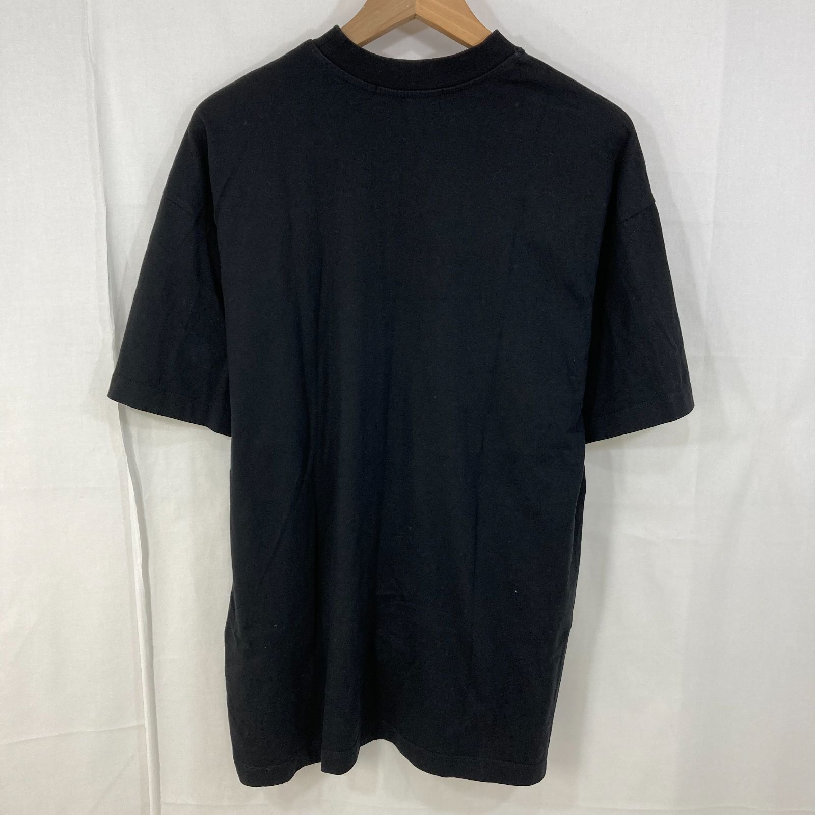 MSGM brushed MSGM logo t-shirt 3440MM201 S　ロゴプリント　モックネック 半袖 Tシャツ