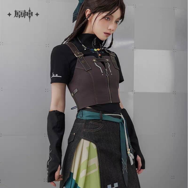 【原神】公式正規品　未開封　キィニチ　イメージ服　セット　4点 原神 キィニチイメージ Tシャツ 特典アクスタ付き - HAKUTEA