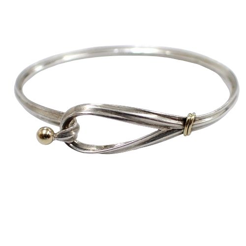 ティファニー Tiffany&Co. SV925 750 K18 11.8g フック＆アイ