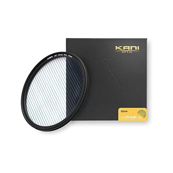 KANI レンズフィルター ストリークブルー 82 mm シネマ アナモルフィックレンズ 効果 Streak Blue