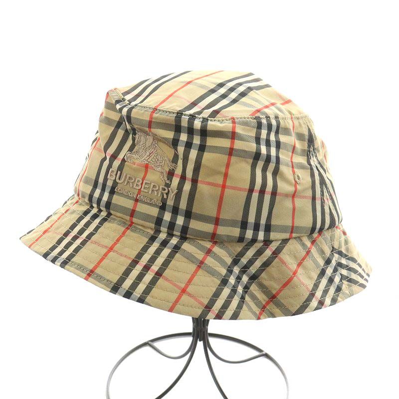 バーバリー BURBERRY × Supreme シュプリーム 22SS Crusher Hat