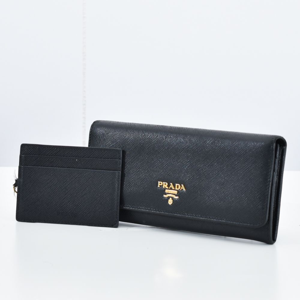 中古USED PRADA レディース 長財布 サフィアーノ 1MH132 1465650 中古USED PRADA レディース 長財布 サフィアーノ 1MH132 1465650