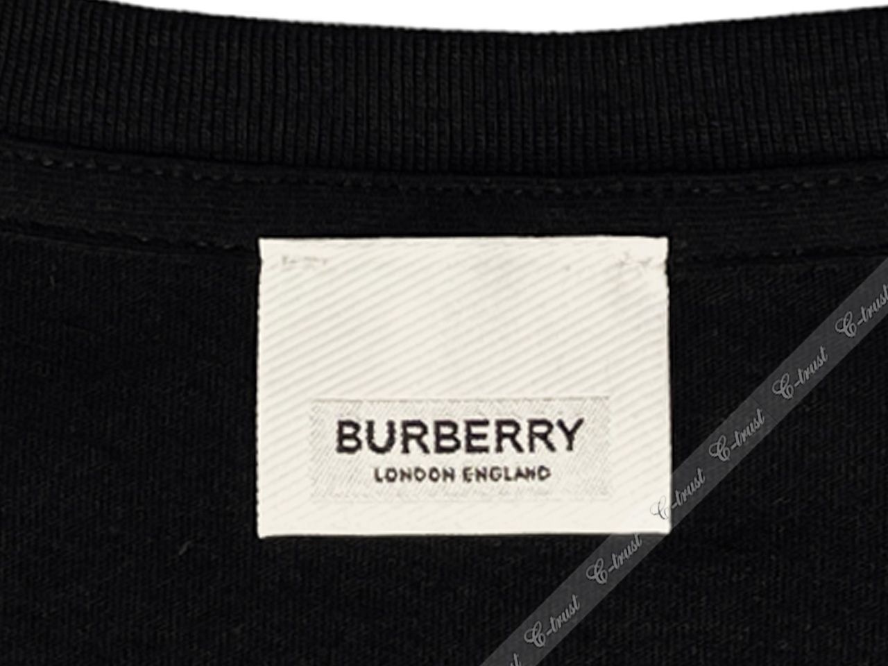 BURBERRY バーバリー Tシャツ クルーネック B ロゴ 刺繍 メンズ 出品