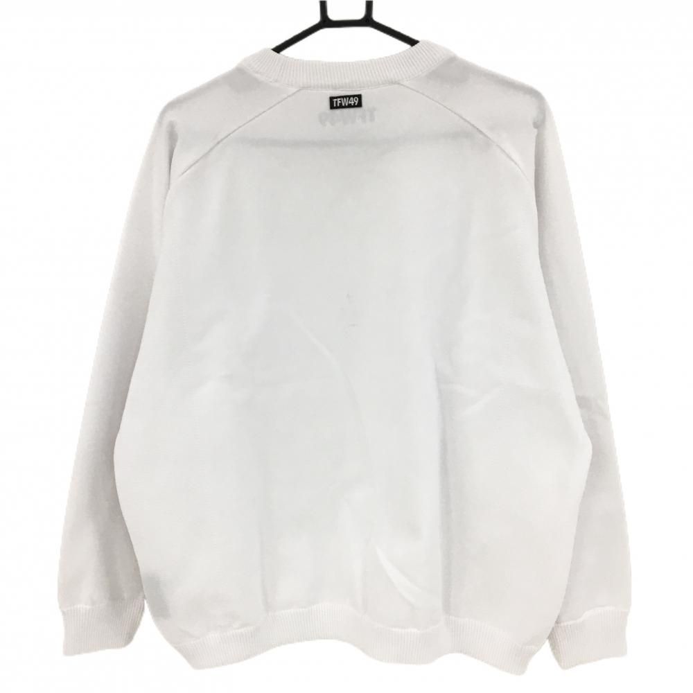 ☆SALE価格☆【美品】ティーエフダブリュー セーター 白 ロゴ