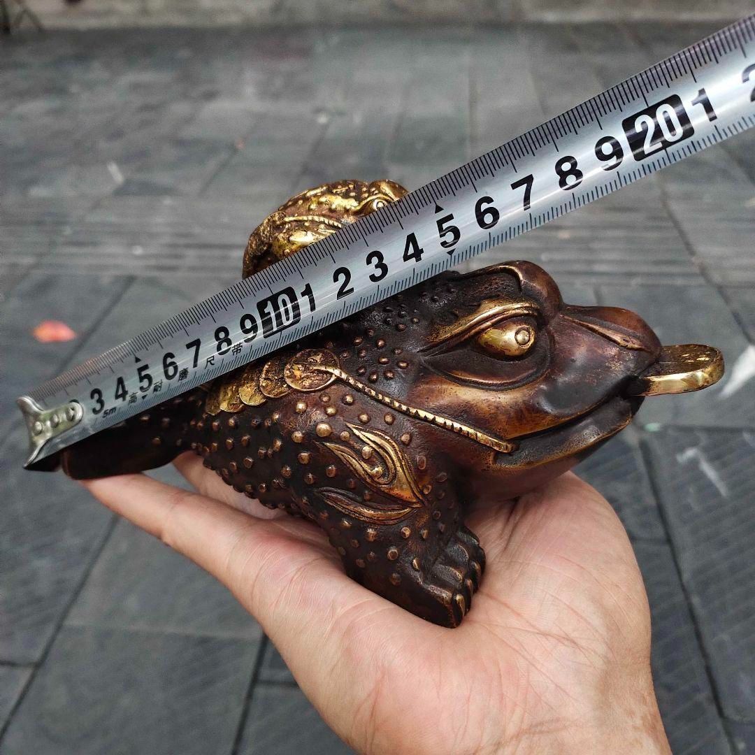 銅制 母子金蟾 家庭 事務室 机 自動車 開運風水 招財 置物 工芸品 装飾品 銅制 母子金蟾 家庭 事務室 机 自動車 開運風水 招財 置物 工芸