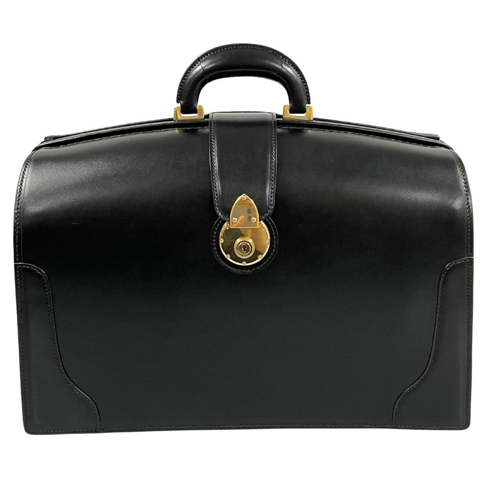 値下げしました！大峽製鞄（オオバセイホウ）ダレスバッグ 大峡製鞄 オオバセイホウ ダレスバッグ ブラック×オレンジ 正規品