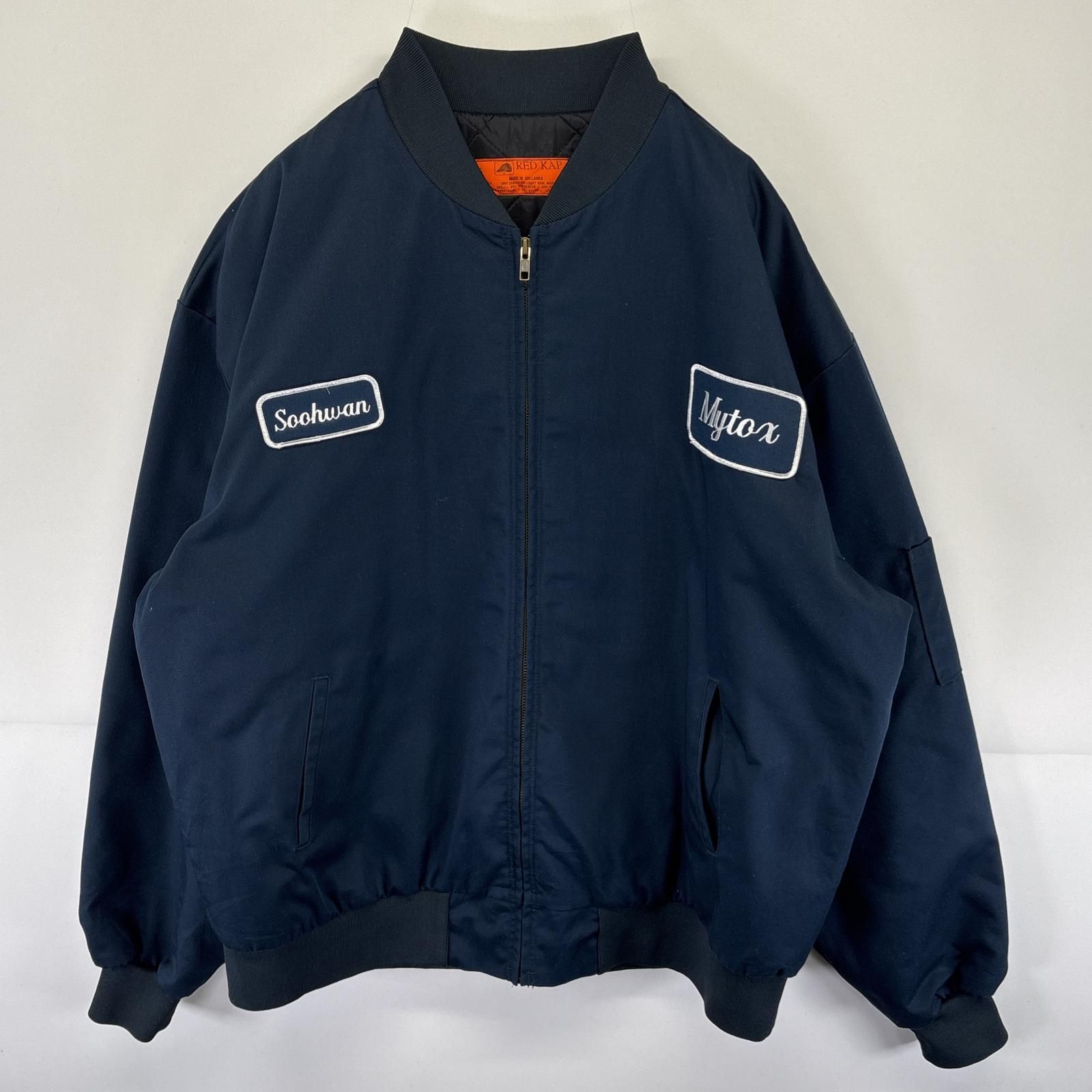 古着 レッドキャップ RED KAP ワークジャケット ブルゾン 中綿