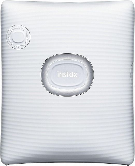 富士フィルム チェキスマホプリンター INSTAX SQUARE Link アッシュホワイト INS SQ LINK FUJIFILM B017A33004-100-W