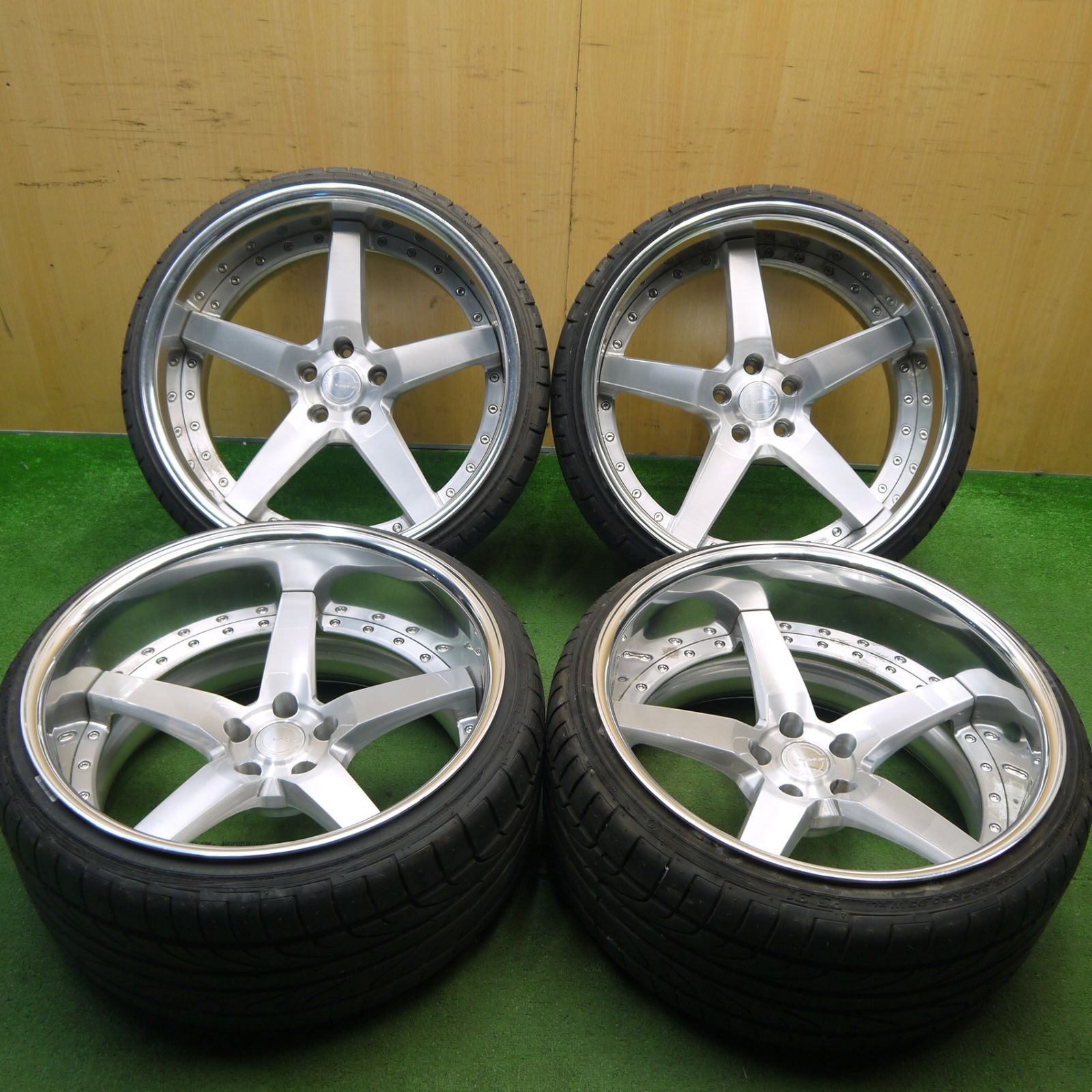 バリ溝 9.5分 WORK GNOSIS GR3 235|30R20 245|30R20 ピンソ PS91 20インチ ワーク グノーシス PCD114.3|5H 5052701Hノ