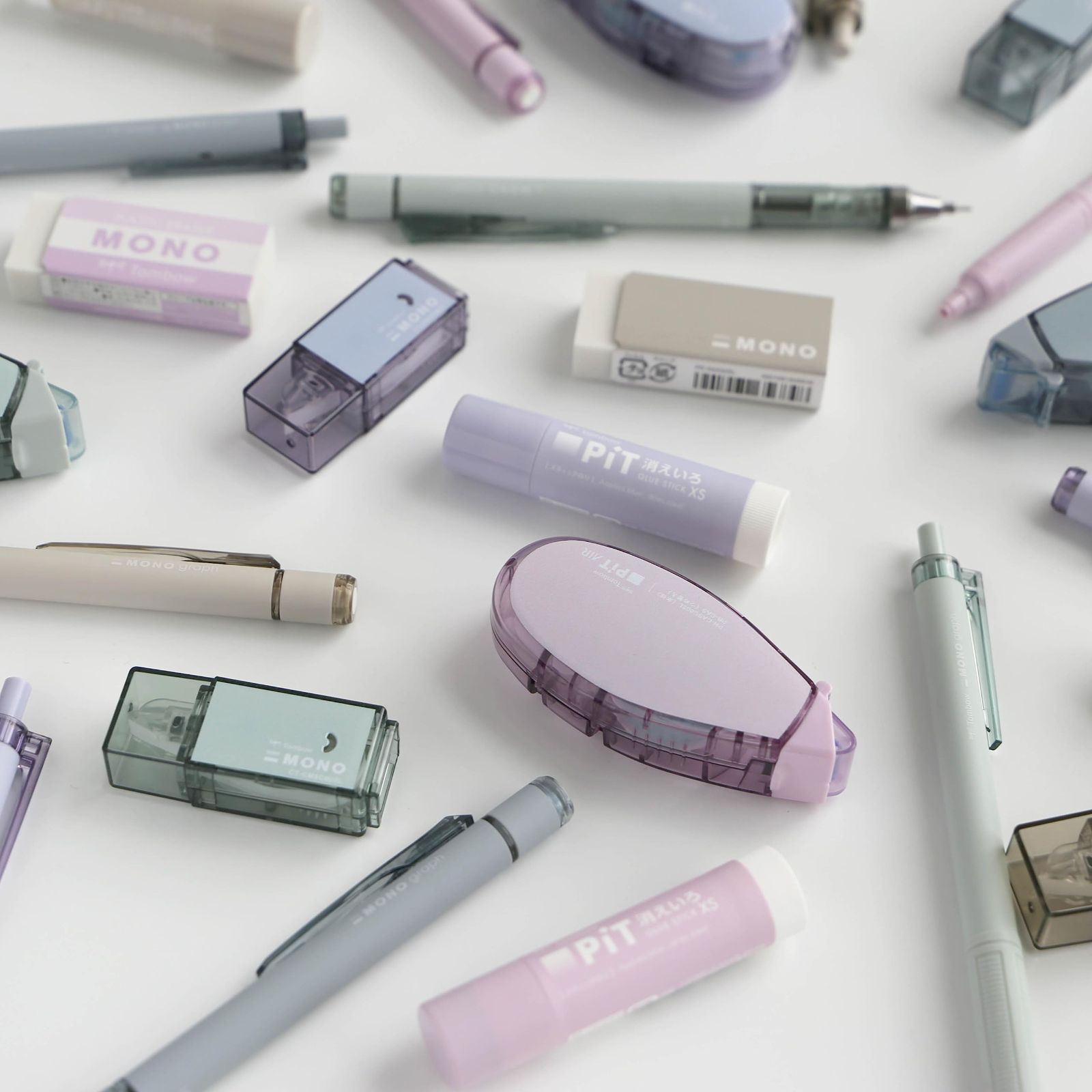 シャープペン0.5mmセット スチール アッシュカラー 文具セット6