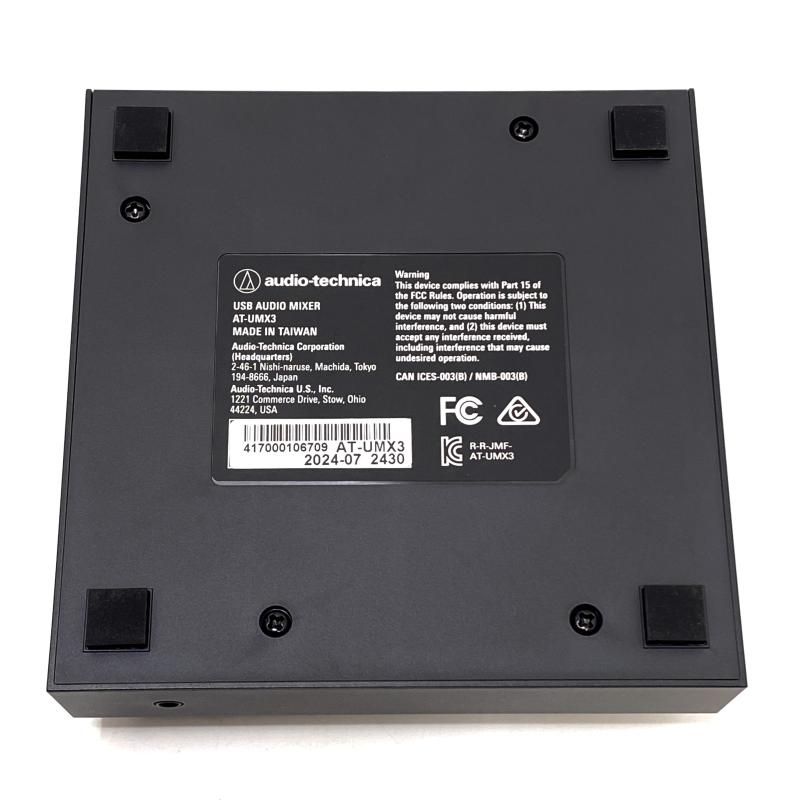 AT-UMX3 USBオーディオミキサー