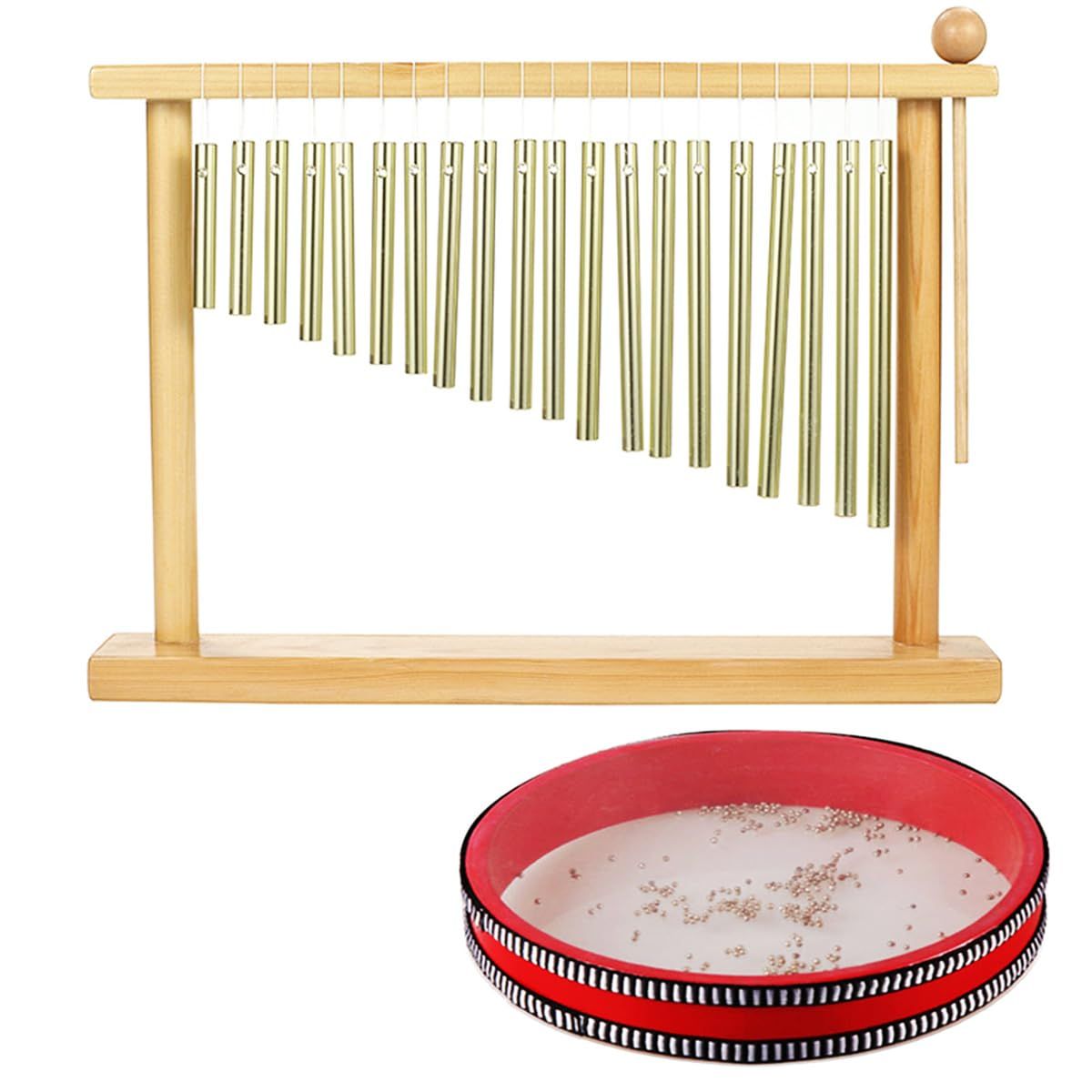 SALUDABLE オーシャンドラム 25cm ウィンドチャイム 20音 楽器